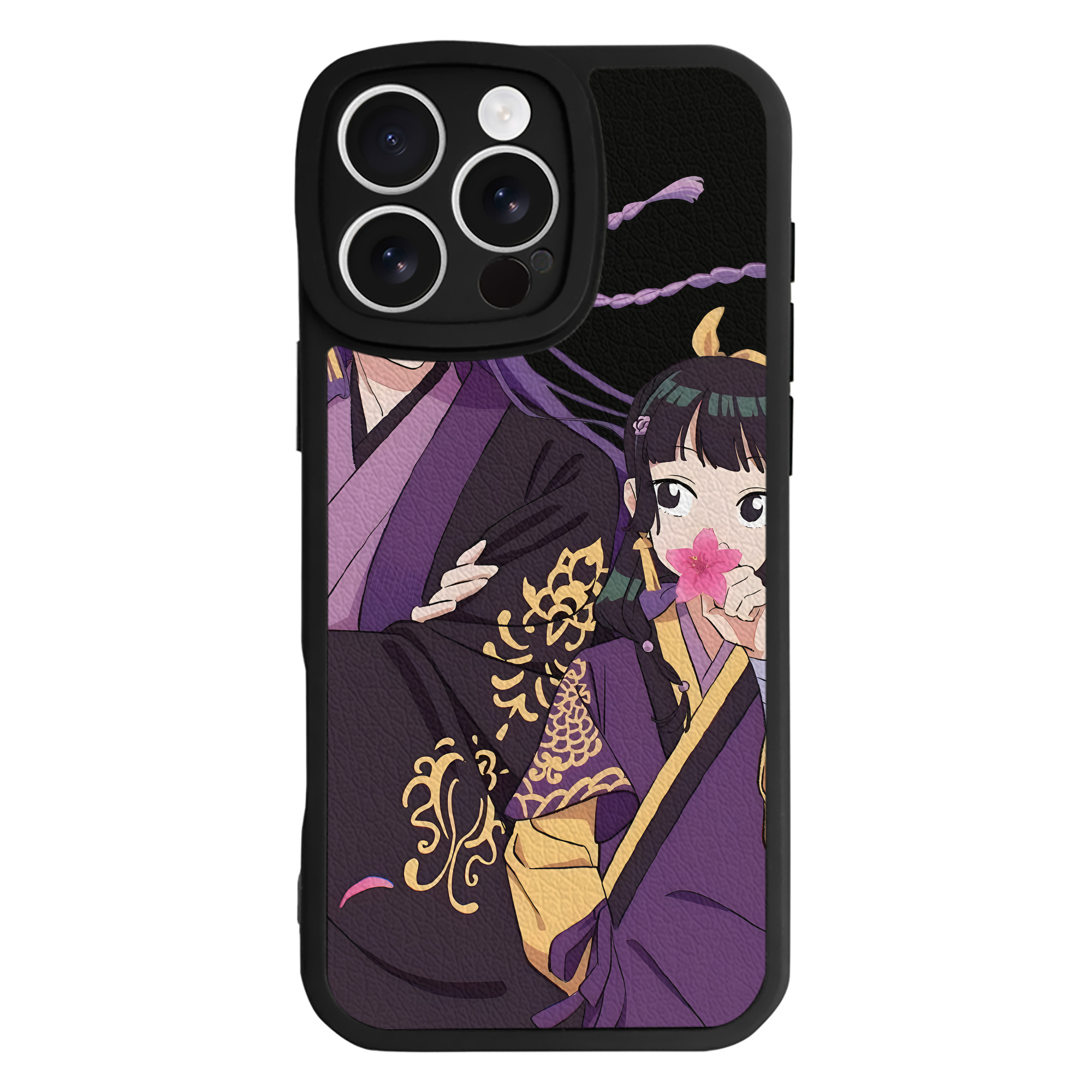 （画像用） 薬屋のひとりごと The Apothecary Diaries 【iPhone 16シリーズ対応】シリコンスマホケース（レザー調） 材質：シリコン